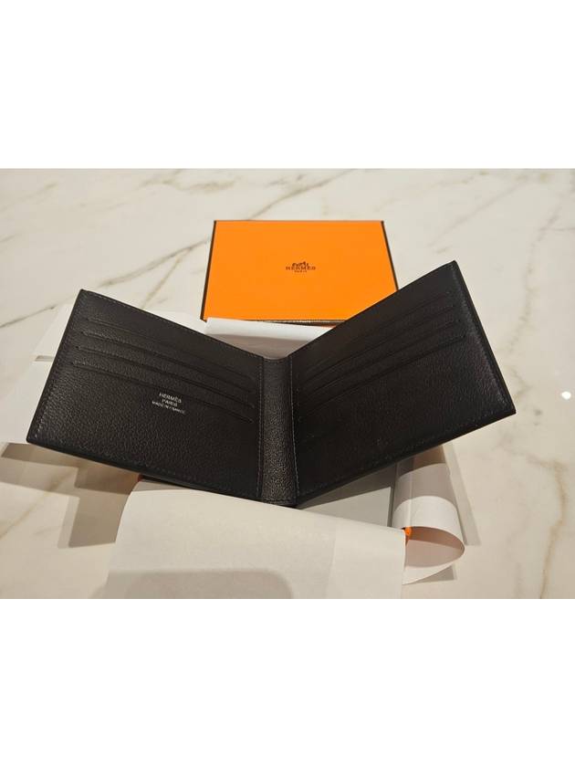 Citizen Twill Card Wallet Noir - HERMES - BALAAN 3