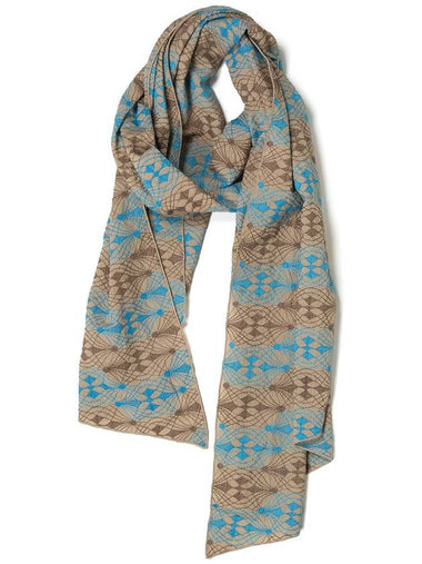 embroidered long scarf - ENGINEERED GARMENTS - BALAAN 1