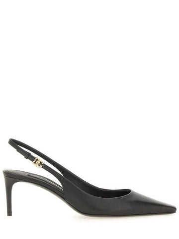 Dolce & Gabbana Slingback With Logo - DOLCE&GABBANA - BALAAN 1