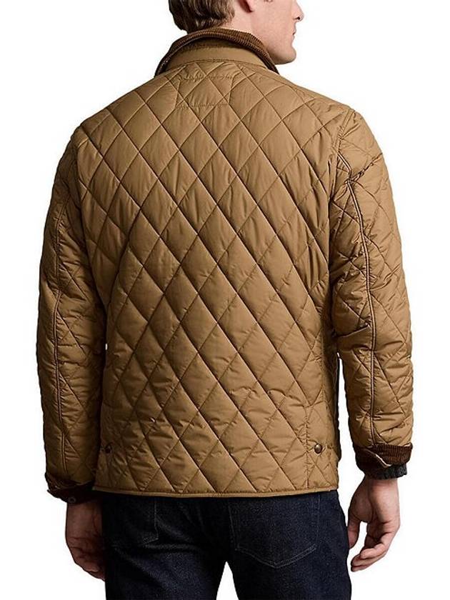 Water Repellant Quilted Beaton Padding Honey Brown - POLO RALPH LAUREN - BALAAN 3