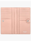 Gancini Continental Long Wallet Pink - SALVATORE FERRAGAMO - BALAAN 4