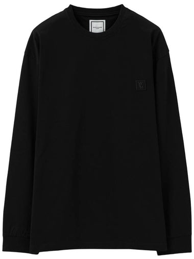 Swaying Flower Long Sleeve T Shirt Black - WOOYOUNGMI - BALAAN 1