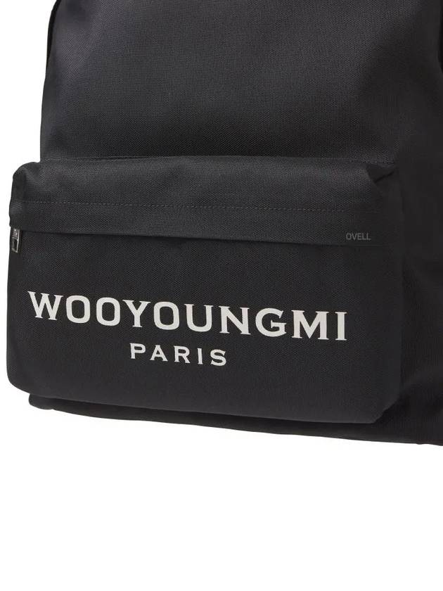 Logo Cordura Backpack Black - WOOYOUNGMI - BALAAN 6