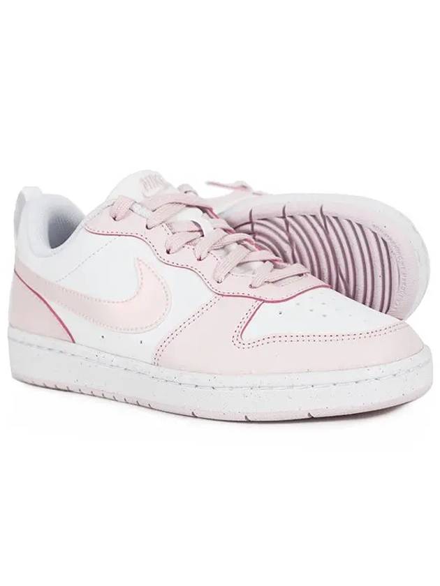 Court Borough Recraft Low Top Sneakers White Pink - NIKE - BALAAN 3