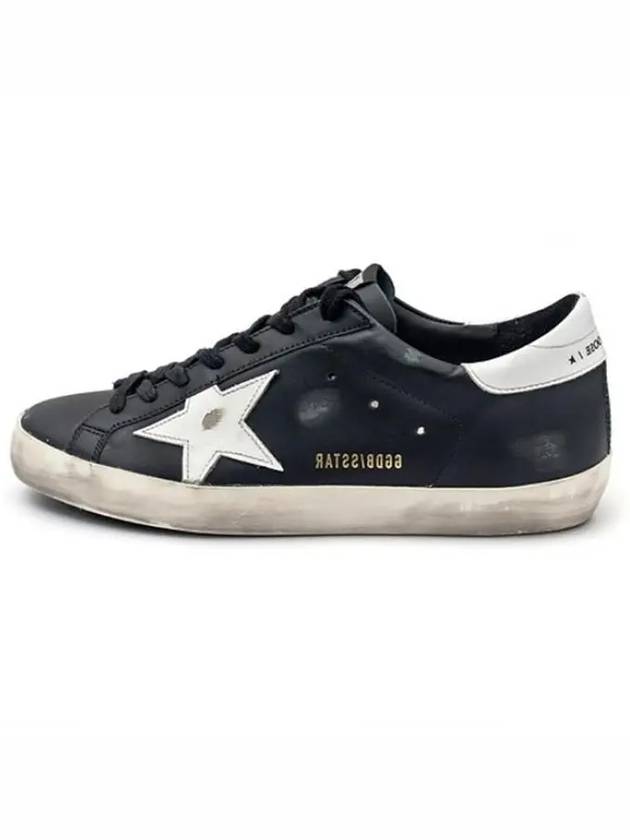 Superstar White Tab Sneakers Black - GOLDEN GOOSE - BALAAN 5