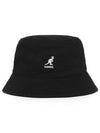 Washed Bucket Hat Black - KANGOL - BALAAN 2