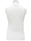 white knit sleeveless - GANNI - BALAAN 2