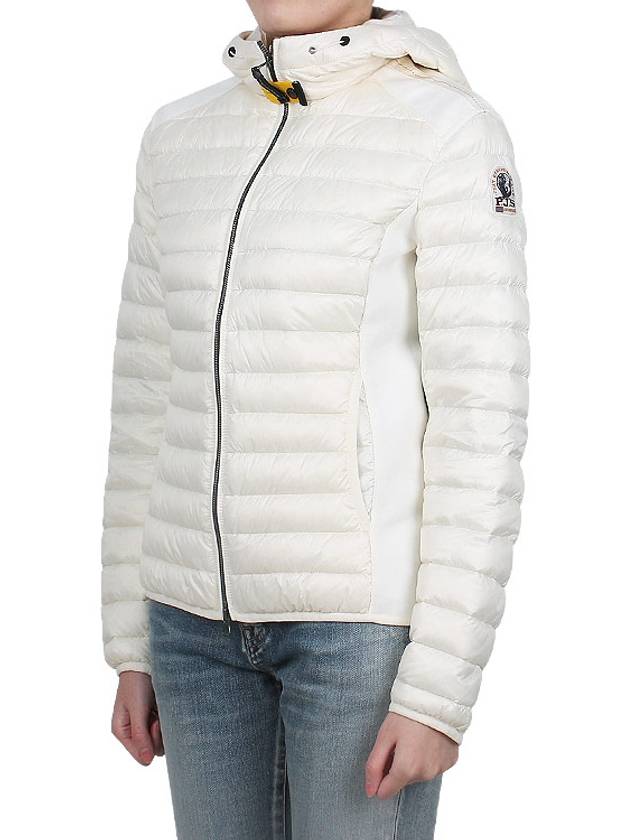 Kym Hybrid Hooded Padding Ivory - PARAJUMPERS - BALAAN 5