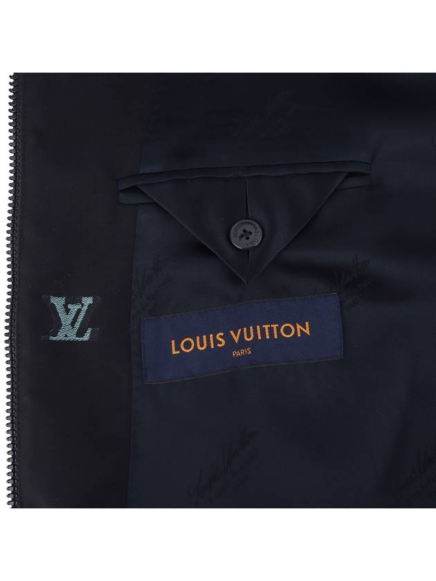 1AAV09 LV logo jet pocket blazon jacquard zip up jacket size 5233910 - LOUIS VUITTON - BALAAN 5