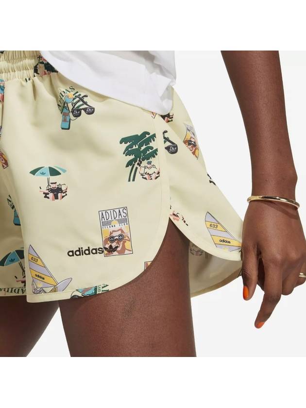 Beach Shorts IC3073 Butter WOMENS UK XS JP M - ADIDAS - BALAAN 4