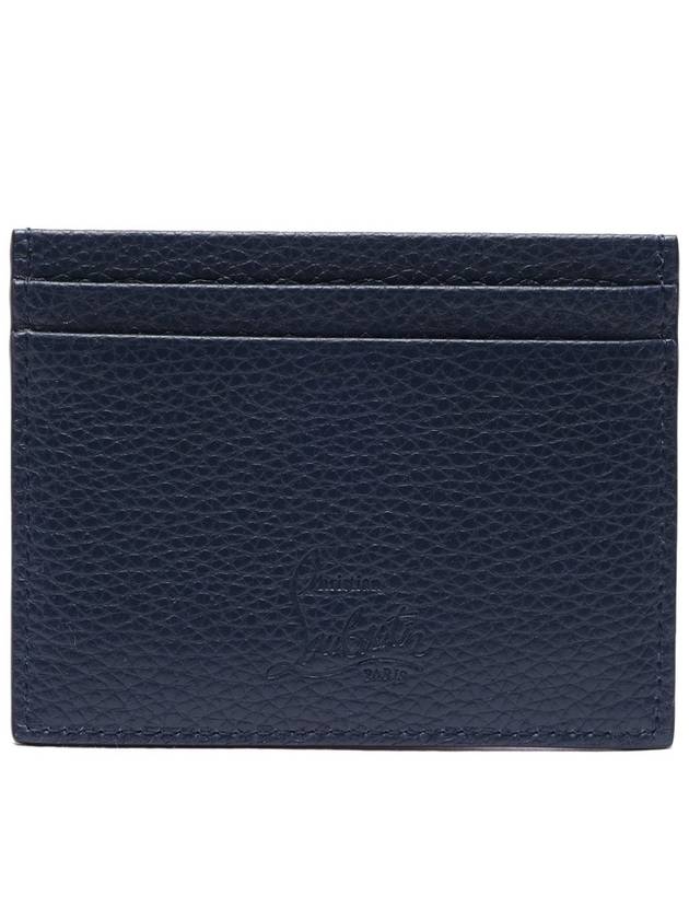 Chios Spike Card Wallet Navy - CHRISTIAN LOUBOUTIN - BALAAN 5