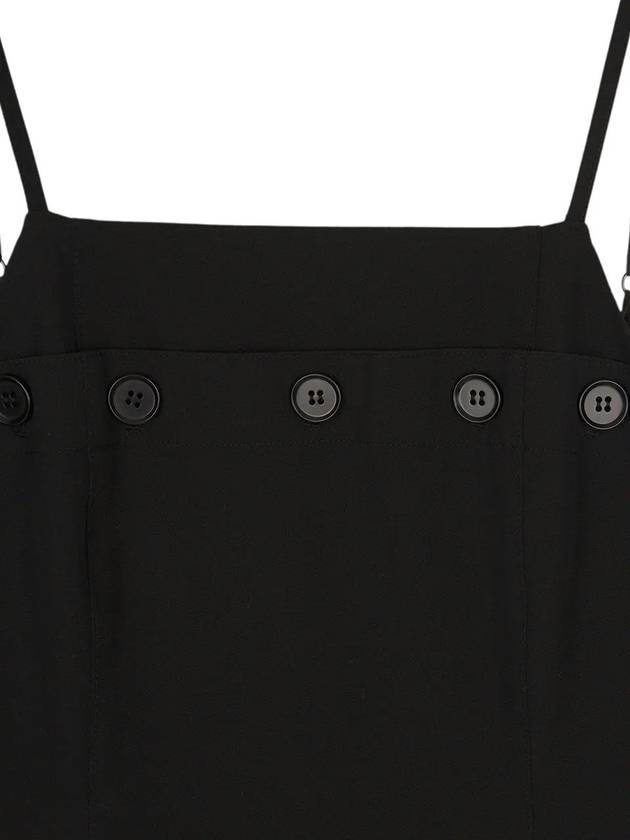 Slip button point dress_black - HARDCORE HAPPINESS - BALAAN 5