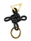 Triangle Nappa Key Holder Black - BOTTEGA VENETA - BALAAN 2