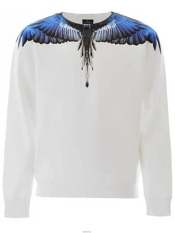 Camo wing long sleeve tshirt sweatshirt CMBA009S20FLE001 0145 - MARCELO BURLON - BALAAN 1