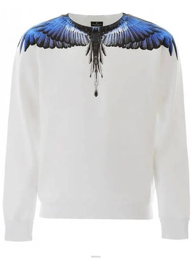 Camo wing long sleeve tshirt sweatshirt CMBA009S20FLE001 0145 - MARCELO BURLON - BALAAN 1