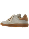 Bryce Suede Low Top Sneakers White - ISABEL MARANT - BALAAN 4