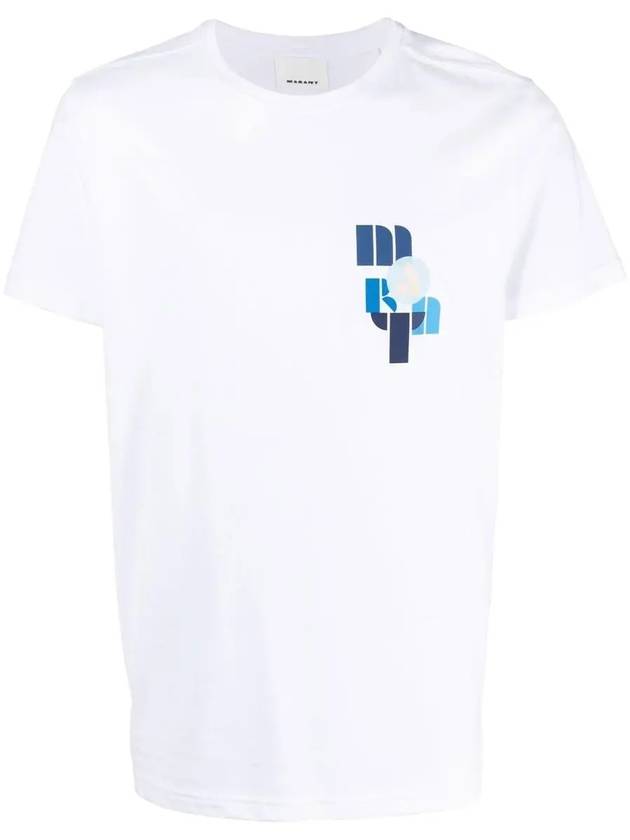 Zafer logo short sleeve t-shirt - ISABEL MARANT - BALAAN 1