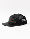 Men s Vintage Logo Trucker Mesh BLACK 426887 4HD93 1060 - GUCCI - BALAAN 6