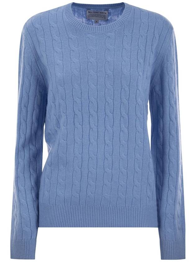 Women's jumper in wool and cashmere blend - MC 2 SAINT BARTH - BALAAN 1