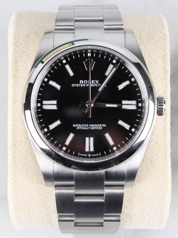 Oyster Perpetual 41 Black 23 Years - ROLEX - BALAAN 1