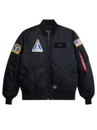 Nasa Ma Bomber Jacket Black - ALPHA INDUSTRIES - BALAAN 1