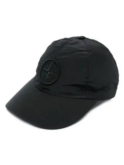 Nylon Metal Ball Cap Black - STONE ISLAND - BALAAN 2