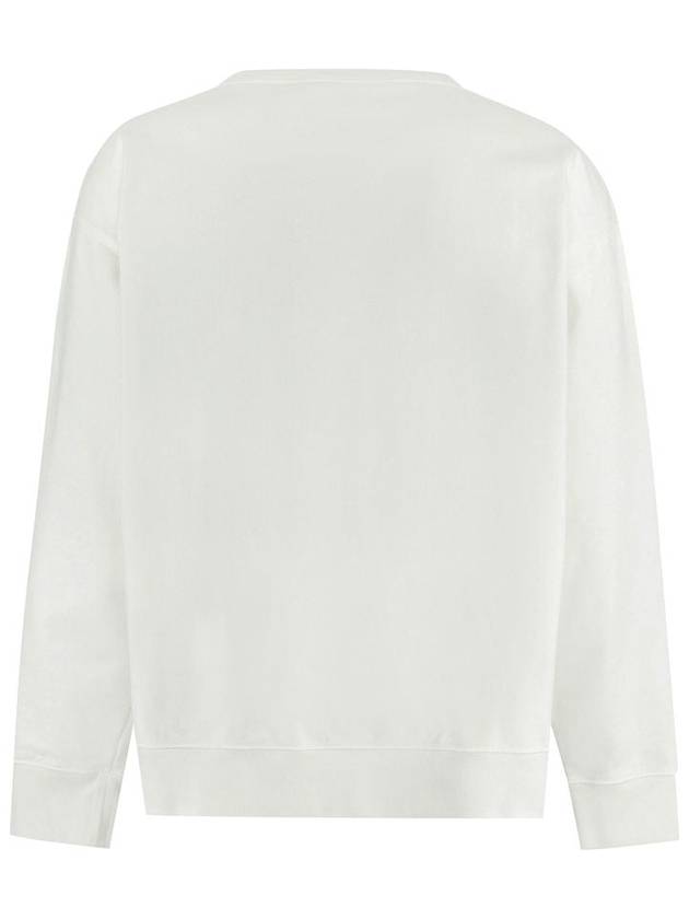 Numbering Logo Cotton Sweatshirt White - MAISON MARGIELA - BALAAN 3