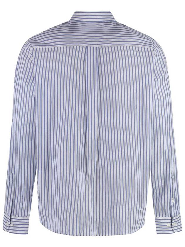 Jasolo Striped Long Sleeve Shirt Blue - ISABEL MARANT - BALAAN 3