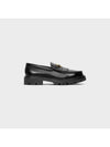 Margaret Triomphe Frame Calfskin Loafers Black - CELINE - BALAAN 1