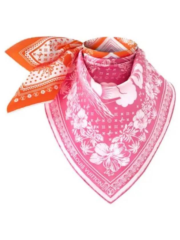 Four For One Square 70 Scarf Orange - LOUIS VUITTON - BALAAN 2