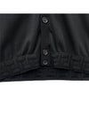 V-Neck Button Down Cardigan Black - VERSACE - BALAAN 6