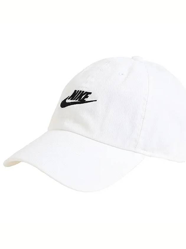 Sportswear Heritage 86 Futura Washed Ball Cap White - NIKE - BALAAN 2