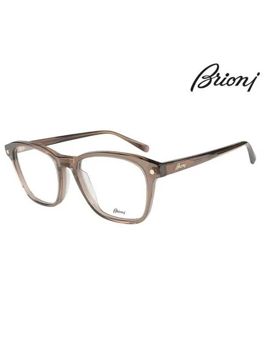 Glasses Frame BR0087O 008 Square Acetate Men Women Glasses - BRIONI - BALAAN 2