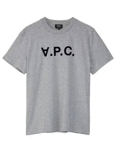 Standard Grand VPC Short Sleeve T-Shirt Grey - A.P.C. - BALAAN 2