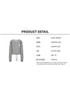 Margaux Crop Women s Sweatshirt SW0005FA GRAY - ISABEL MARANT - BALAAN 7