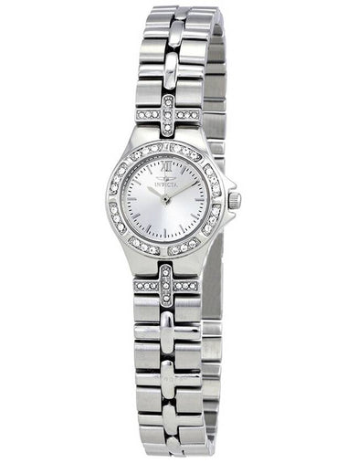 Invicta Wildflower Silver Dial Stainless Steel Ladies Watch 0132 - INVICTA - BALAAN 1