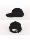 Flannel Ball Cap Black - CELINE - BALAAN 4