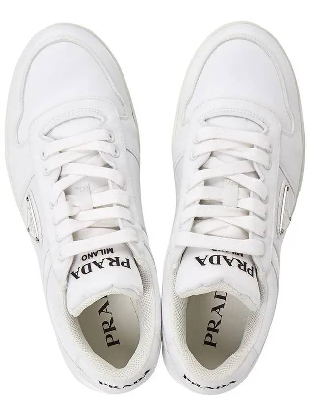 Re-Nylon Low Top Sneakers White - PRADA - BALAAN 4