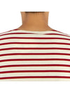 Minquiers Modern Stripe Long Sleeve T-Shirt Ecru Persan - SAINT JAMES - BALAAN 10