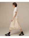 N String Long A-Line Skirt Cream - UNLIKELOOK - BALAAN 2