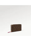 Clemence Wallet Monogram Fuchsia - LOUIS VUITTON - BALAAN 3