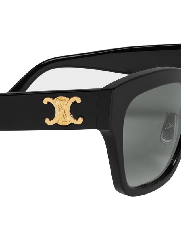 Eyewear Triomphe 09 Acetate Sunglasses Black - CELINE - BALAAN 5