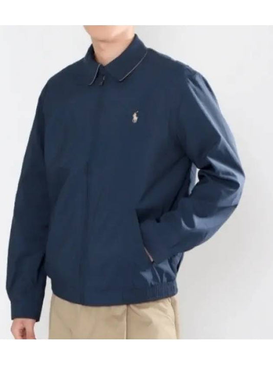 Harrington Windbreaker Navy - POLO RALPH LAUREN - BALAAN 2