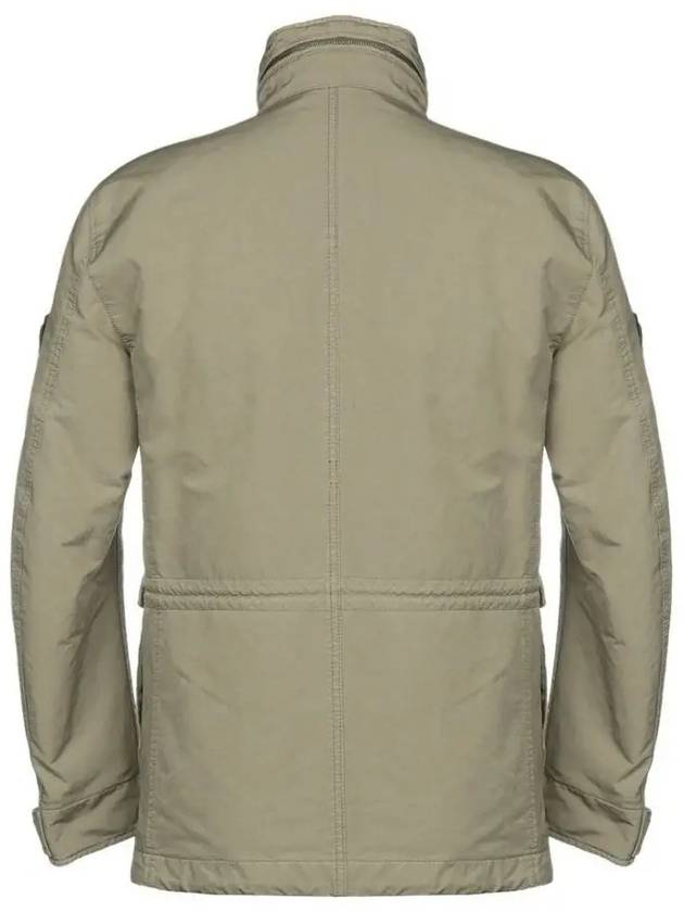 David TC Logo Patch Jacket Light Khaki - STONE ISLAND - BALAAN 4