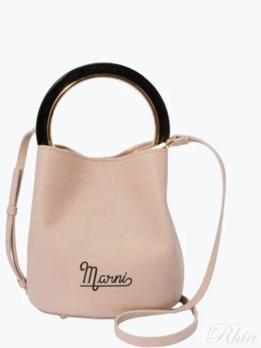 Pannier Bucket Bag Ivory - MARNI - BALAAN 2