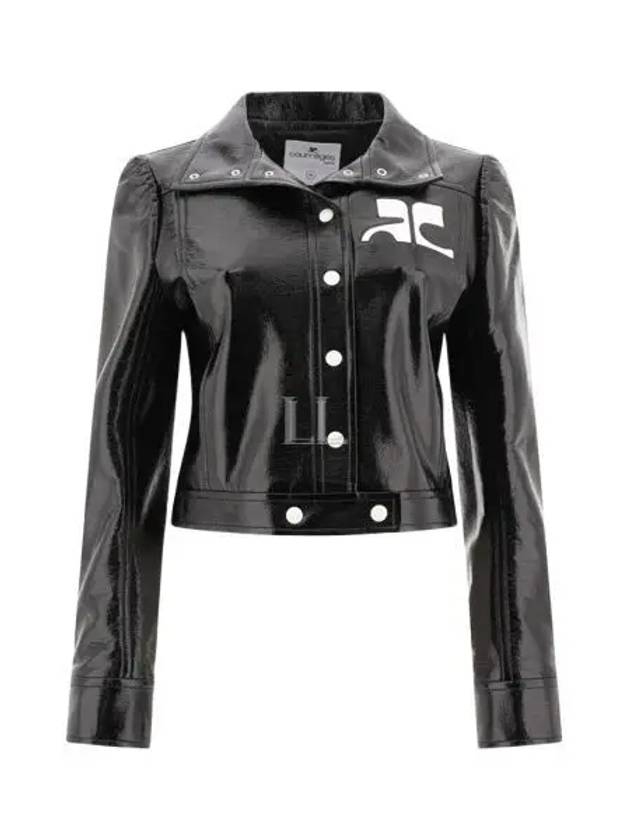 Reedition Vinyl Jacket Black - COURREGES - BALAAN 2