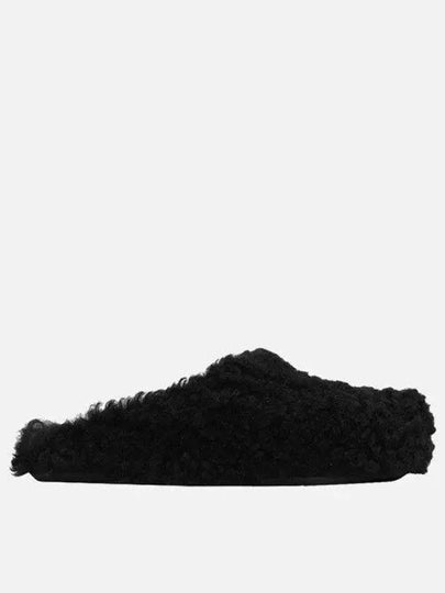 Men's Fussbett Sabot Slippers Black - MARNI - BALAAN 2