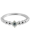 April birthstone milky white ring silver - PANDORA - BALAAN 3