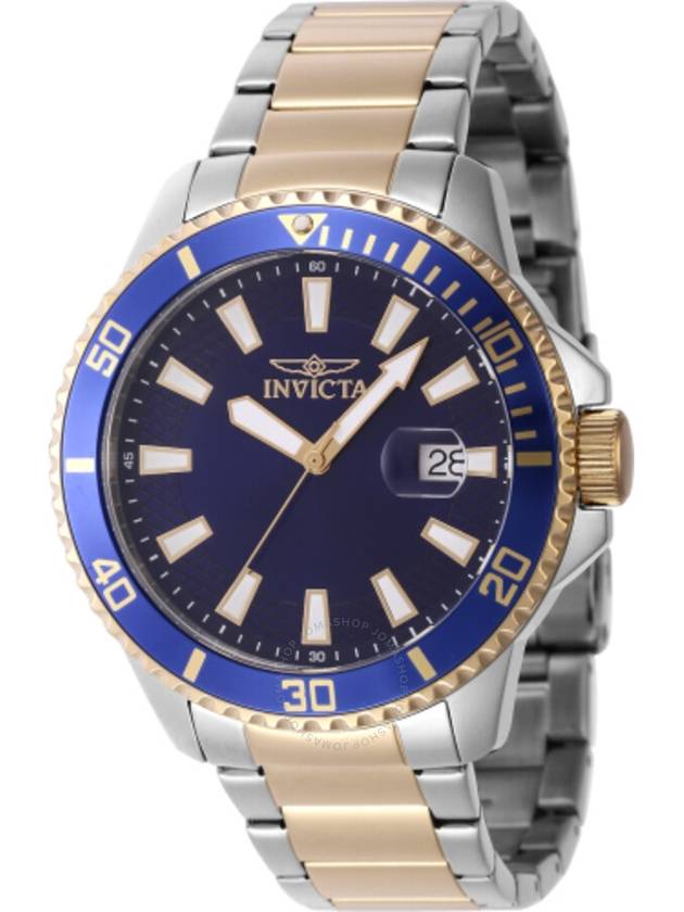 Invicta Pro Diver Quartz Blue Dial Men's Watch 46142 - INVICTA - BALAAN 1