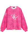 Graphic Print Sweatshirt Pink - ISABEL MARANT - BALAAN 1